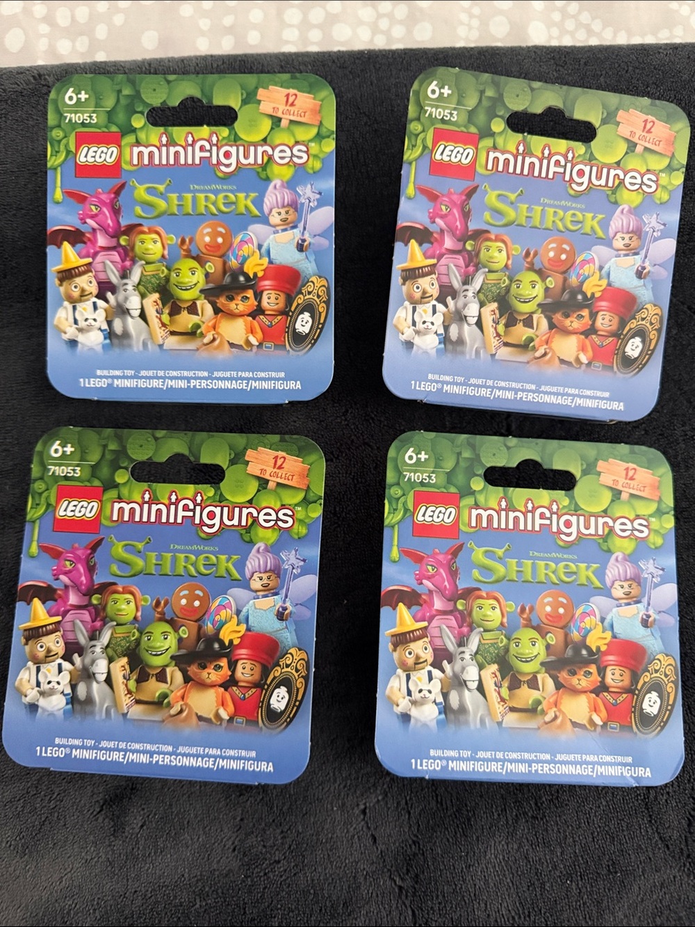 Lego Shrek CMF Minifigure Blind Boxes Shrek Fiona boots gingerbread man unopened